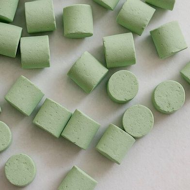 Tabletten des neuen Teer-Reformierungskatalysators (Bild: C&CS)