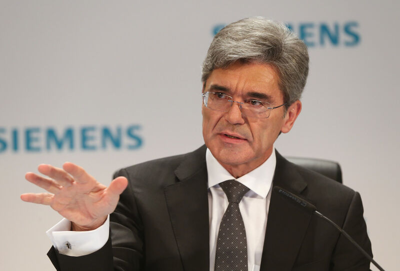 Joe Kaeser, Vorsitzender des Vorstands von Siemens. (Sean Gallup, Siemens)