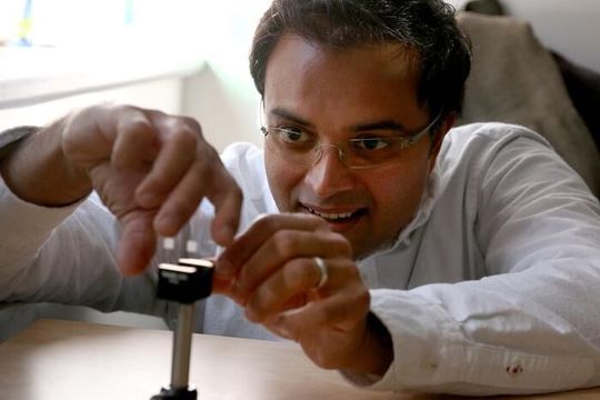 Rajesh Menon, a professor of electical and computer engineering at the University of Utah.(Source:  Dan Hixson/ University of Utah)