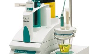 Der neue Karl-Fischer-Titrator Titrino plus 870 von Metrohm bestimmt präzise Wassergehalte von wenigen ppm bis 100 Prozent. (Archiv: Vogel Business Media)