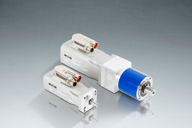In Drehzahl und Drehmoment auf die Antriebsaufgabe angepasst lässt sich an jeden HBR-Motor
ein Planetengetriebe andocken. (Engel Elektroantriebe)