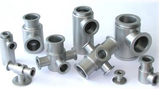 Vakuumgelötete Vakuumkomponenten Bild: Jakob Vakuumtechnik (Archiv: Vogel Business Media)