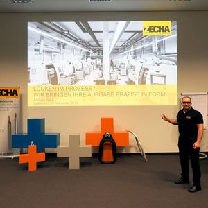 Andreas Weck (Zecha) während des Workshops.