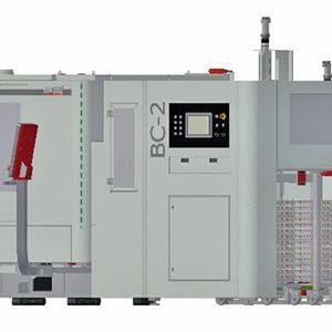 Die Hochleistungs- Doppelspindel-Wälzschleifmaschine BZ130 mit Korbzelle B2.