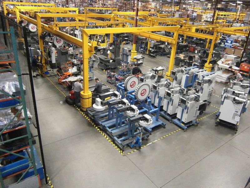 Impressionen aus dem Unternehmen Haas Automation in Oxnard, Californien, USA. (Bild: Königsreuther)