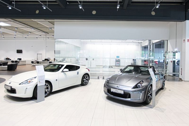 Im Gebäude gibt es jede Menge Platz, alles ist sehr luftig gestellt.  (Nissan)