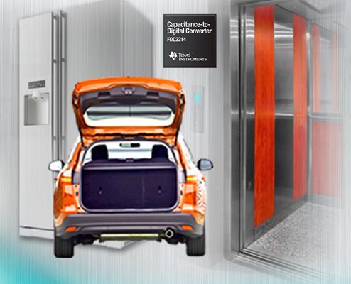 Applikationsbeispiele des Näherungssensors FDC2214 (Bild:TI)