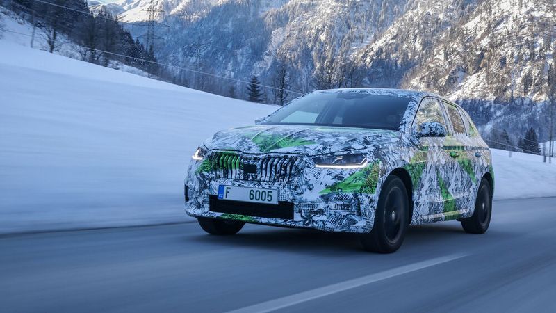 Skoda bereitet derzeit den Start der vierten Generation des Fabia vor. (Bild: Skoda)