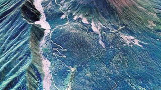 Blick auf den Vesuv, der von den Phlegräischen Feldern etwa 20 Kilometer entfernt liegt (Giuseppe Vilardo)