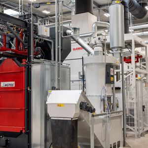 Die WMV Pulz bei Ejot in Thüringen von der Hinteransicht am Einweihungstag...(Bild:  Ejot)