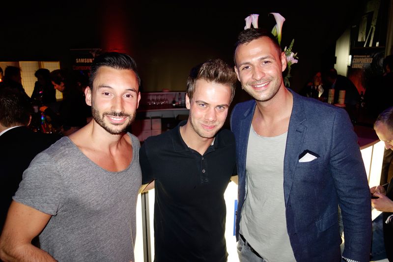 Coole Truppe (v.l.) David Mergenthaler, Mario Fladt und Hendrik Hörschelmann, Jacob Elektronik. (Bild: IT-BUSINESS)