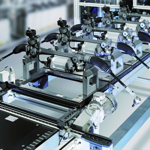 Bild 2: Mit bis zu 45 kg je Werkstückträger wird das TS-2-Plus dauerhaft beansprucht.