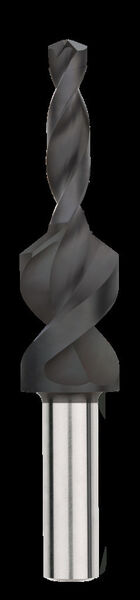 Bohrsenker von KLENK: Sonderwerkzeuge wie dieses sind etwa auf die Bearbeitung von Verbundmaterialien aus CFK und Titan spezialisiert. (Bild: Ceratizit)