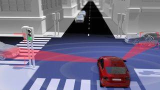 Automatisierte Fahrzeuge müssen vernetzt sein. Mittels Simulation lassen sich ihre elektromagnetischen Systeme in der Entwicklung genauer auslegen. (Volvo)