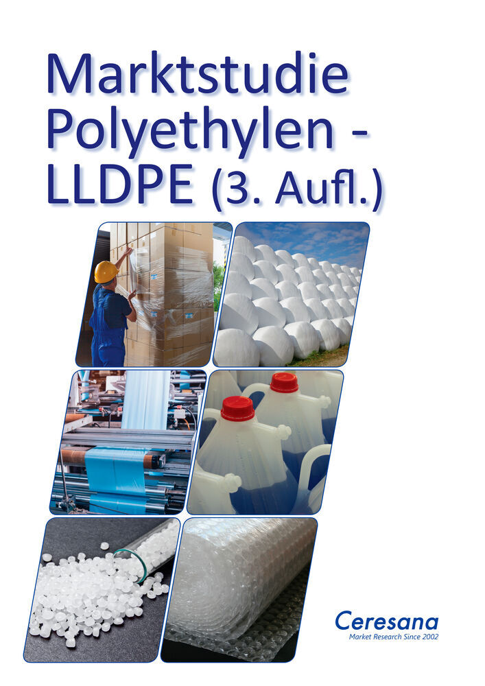 Ceresana veröffentlicht jetzt bereits zum dritten Mal einen umfassenden Report zum Weltmarkt für Lineares Polyethylen niedriger Dichte.