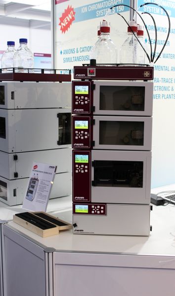 Impressionen aus den Messehallen A1 und A2 der Analytica 2016 mit dem Schwerpunkt 