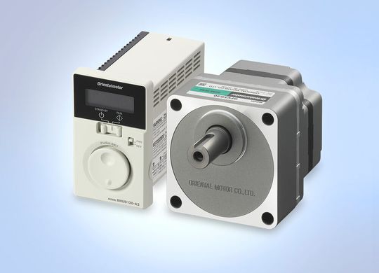 Die bürstenlosen DC-Motoren der BMU-Serie von Oriental Motor arbeiten hocheffizient.(Bild:  Oriental Motor)