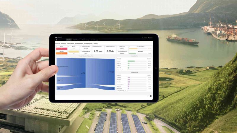 OPTIMAX ist eine skalierbare Energiemanagement- und Optimierungslösung, die darauf ausgelegt ist, die betriebliche Effizienz und Rentabilität beim Anwender zu steigern und ihn bei der Umsetzung seiner Nachhaltigkeitsziele zu unterstützen. (Bild:  ABB)