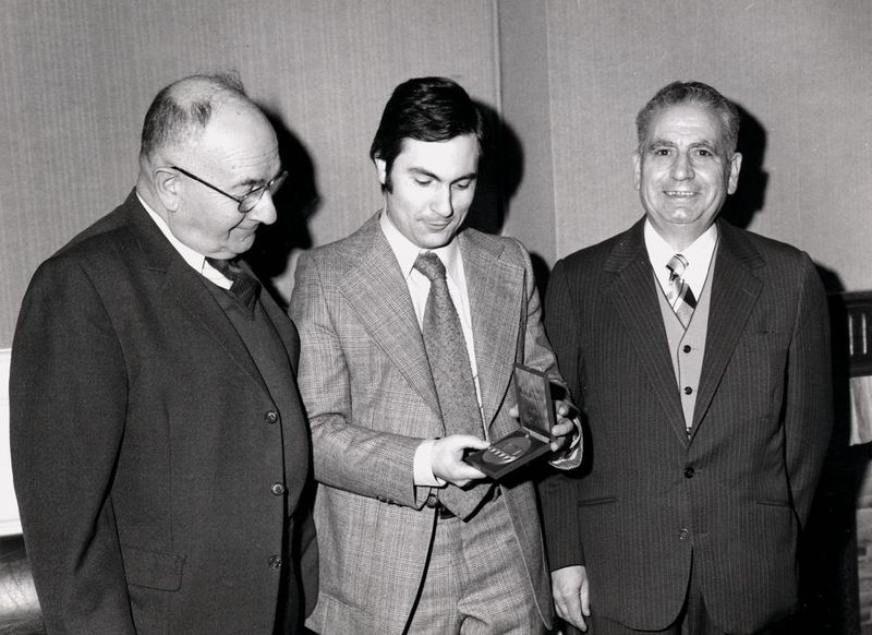 Bild 5: Verleihung der Exportmedaille in den 1980er Jahren.  (Bild: Apem)