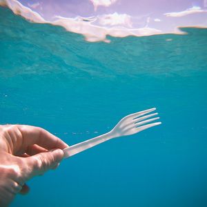 Strohhalme, Rührstäbchen, Besteck usw.: 1 %Maßnahme: Papierstrohhalme und andere Alternativen verwenden, statt Plastikstrohhalme. Sparpotenzial: 701 t/a Auch Einwegprodukte wie Strohhalme oder Besteck machten lediglich 1 % der untersuchten Plastikteile in Flüssen aus. Allein der Umstieg auf Papiertrinkhalme würde in Großbritannien rund 700 Tonnen Plastikmüll weniger pro Jahr in der Umwelt bedeuten.  Ergänzendes zum Thema:  Alternativen zu Kunststoff-Trinkhalmen: Der Strohhalm ist tot – lang lebe der Strohhalm (Brian Yurasits/Unsplash)