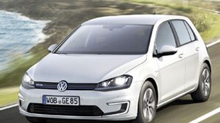 Kompaktwagen fürs grüne Gewissen: Volkswagen biringt den lange angekündigten E-Golf im Sommer auf den deutschen Markt. (Foto: VW)