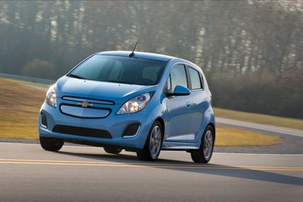 Der von einem 110-kW-Elektromotor angetriebene Chevrolet Spark EV soll eine Reichweite von 160 km haben (Bild: Chevrolet)