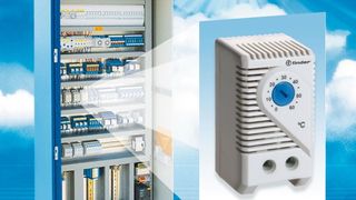 Variabel einstellbare Schaltschrank-Kühlung mit dem Temperaturwächter 1T.91-2303 (Archiv: Vogel Business Media)