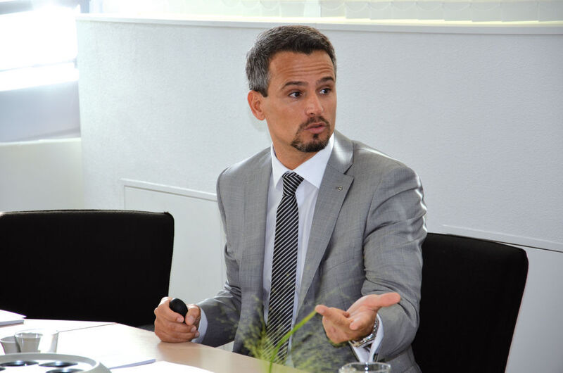 Geschäftsführer Franco Barletta: „Der Autokauf im Web ist eine absolute Vertrauenssache.“ (Bayha)