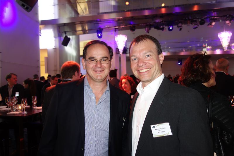 (l.) Werner Nieberle, IT-BUSINESS, und Matthias Schneider, Ingram Micro (Bild: IT-BUSINESS)