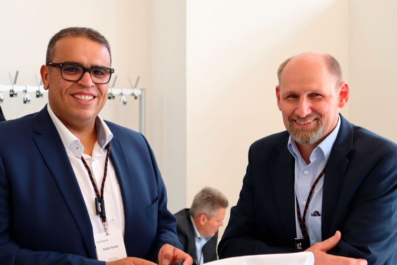 Nabil Rahil (TIM AG), Harald Will (TIM AG) (Bild: TIM AG)