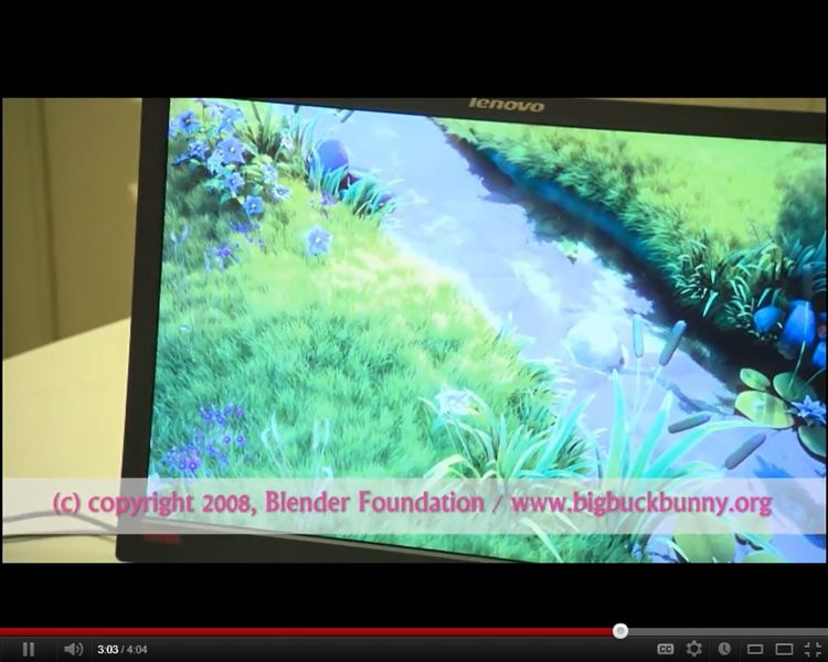 Mit dem Raspberry Pi lassen sich Videos in HDTV-Qualität auf Monitor oder TV präsentieren (Bild: elements14)