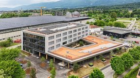 Mit dem neuen Hauptsitz in Zuchwil bekräftigt Bosch das Engagement für den Wirtschaftsstandort Schweiz. Bosch beschäftigt in der Schweiz rund 2160 Mitarbeitende. (Bild: Bosch Schweiz)