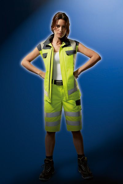 Das Hi-Vis-Comfort-Modell im leuchtenden Gelb. (Bild: Bierbaum-Proenen)