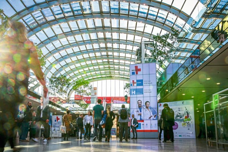New technological inventions from the medical field were showcased at Medica. (Messe Düsseldorf / ctillmann)
