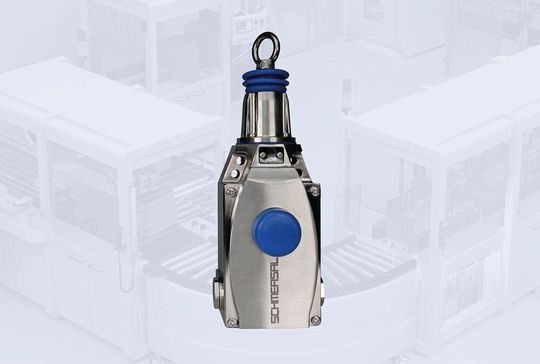 Der Seilzug-Notschalter ZQ901 ist für raue Umgebungsbedingungen geeignet. (Bild:  K. A. Schmersal)