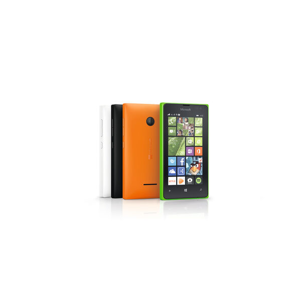 Das 435 verfügt über eine Zwei-Megapixel-Hauptkamera und eine 0,3-Megapixel-Frontkamera. (Bild: Microsoft Devices)