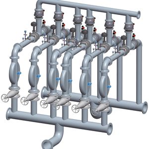 Moderne Messanlage mit Proline Promass X für FPSO´s (Floating Production Storage-Anlagen)