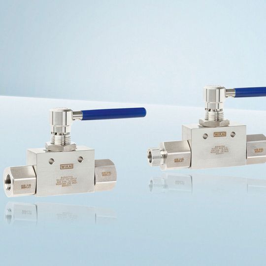 Der neue Kugelhahn Typ HPBV für Hochdruckanwendungen bis 20.000 psi (1.379 bar) ist für einen vielseitigen Einsatz ausgelegt.(Bild:  Wika)