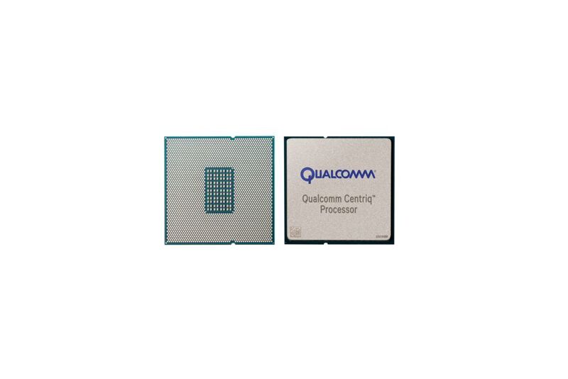 Quadratisch: Der Centriq 2400 von Qualcomm sitzt in einem LGA-Gehäuse mit großem Heat-Spreader. (Qualcomm)