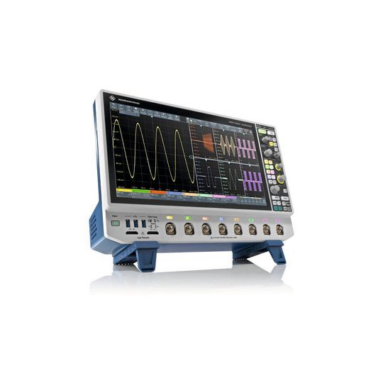 Das R&S MXO 5 bietet acht analoge Eingänge. Im Geräte arbeitet ein selbstentwickelter ASIC. Das R&S MXO 5 bietet acht analoge Eingänge. Im Geräte arbeitet ein selbstentwickelter ASIC.