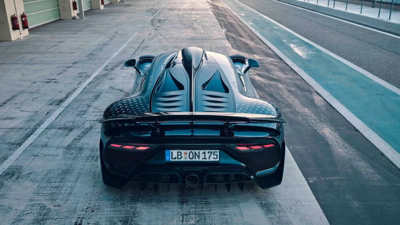 Seine wahre Bestimmung ist indes der Einsatz auf Rennstrecken. (Bild: Mercedes-Benz)