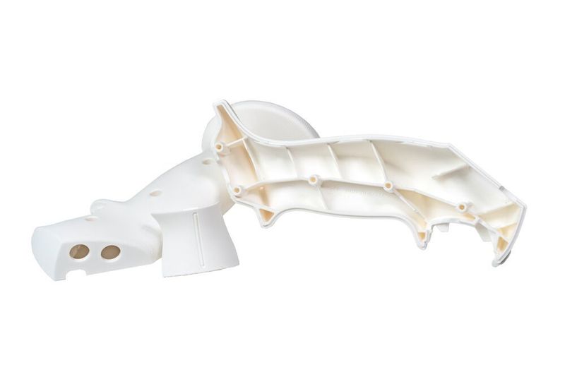 Diese Griffkomponente wurde mit dem Figure-4-Tough-60C-White für Verbraucher- und Medizinprodukte gedruckt.
 (3D-Systems)