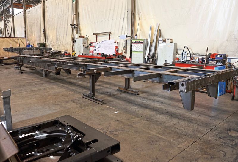 Leichtbau mit Strenx Hochleistungsstahl auch in der Rahmenfertigung. (Bild: SSAB)