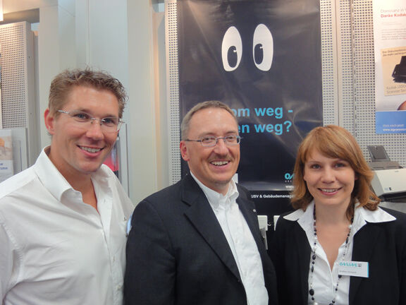 Das Online-USV Team (v.l.) Sven Spitzley, Roland Kistler und Andrea Vorwerk (Archiv: Vogel Business Media)