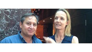 Sabine Zimmermann iist Geschäftsführerin der X.0 Group und Werner Theiner ist der Geschäftsstellenleiter Süd des Eco - Verband der deutschen Internetwirtschaft e.V. Zusammen haben sie die Projektleitung der „Initiative Digital“ inne und - große Ziele.  (Ulrike Ostler/ Vogel IT-Medien GmbH)