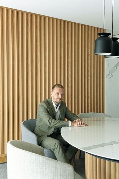 Raphael Humard, directeur d'Humard Automation SA. (Source : Véronique Mati)