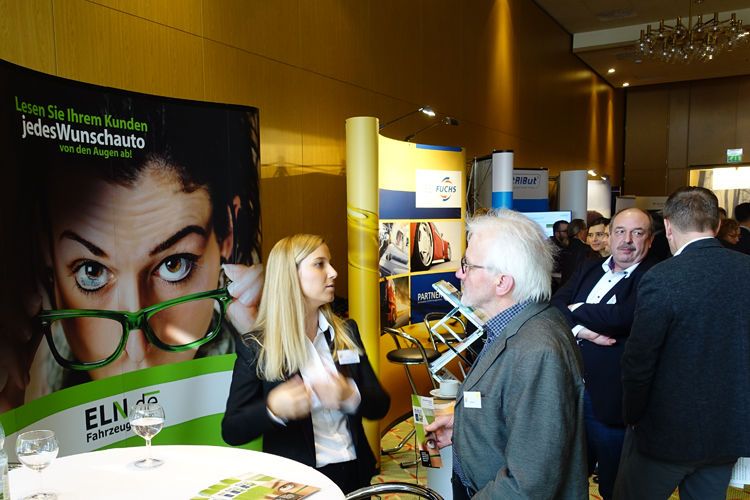 … und Jennifer Cramer von ELN präsent, … (Bild: Rehberg / »kfz-betrieb«)