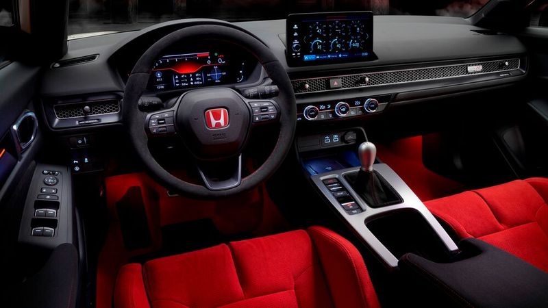 Weiterentwickelt hat Honda auch das Sechsgang-Schaltgetriebe im Civic Type R.  (Bild: Honda)