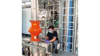 Auch in Zeiten von Corona: Servicetechniker im Einsatz (Glatt)