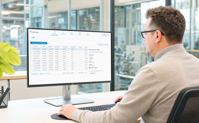 Über die zentrale Oberfläche des Update Managers lassen sich Gerätegruppen verwalten, Kampagnen planen und der Rollout-Status aller angebundenen Geräte nachverfolgen. (Bild: doubleSlash Net-Business)